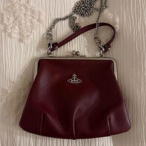 Vivienne Westwood burgundy bag